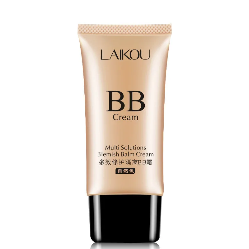 LAIKOU BB Cream Concealer Foundation Make Up Natural Dark Makeup Cosmetics Light Moisturizing Multi Sulution Blemish Balm Cream