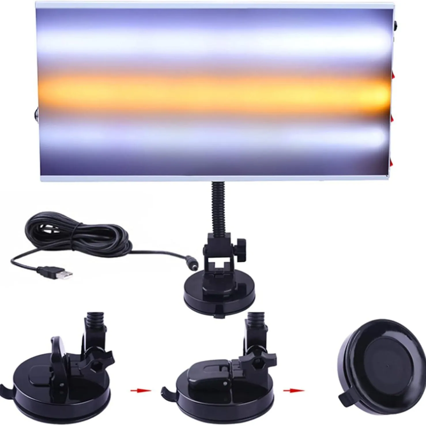 Leveling Lamp LED Detection Board Car Dent Dent Dent Pit Hail Pit Sheet Metal Repair Acrylic Sheet Reflective Light