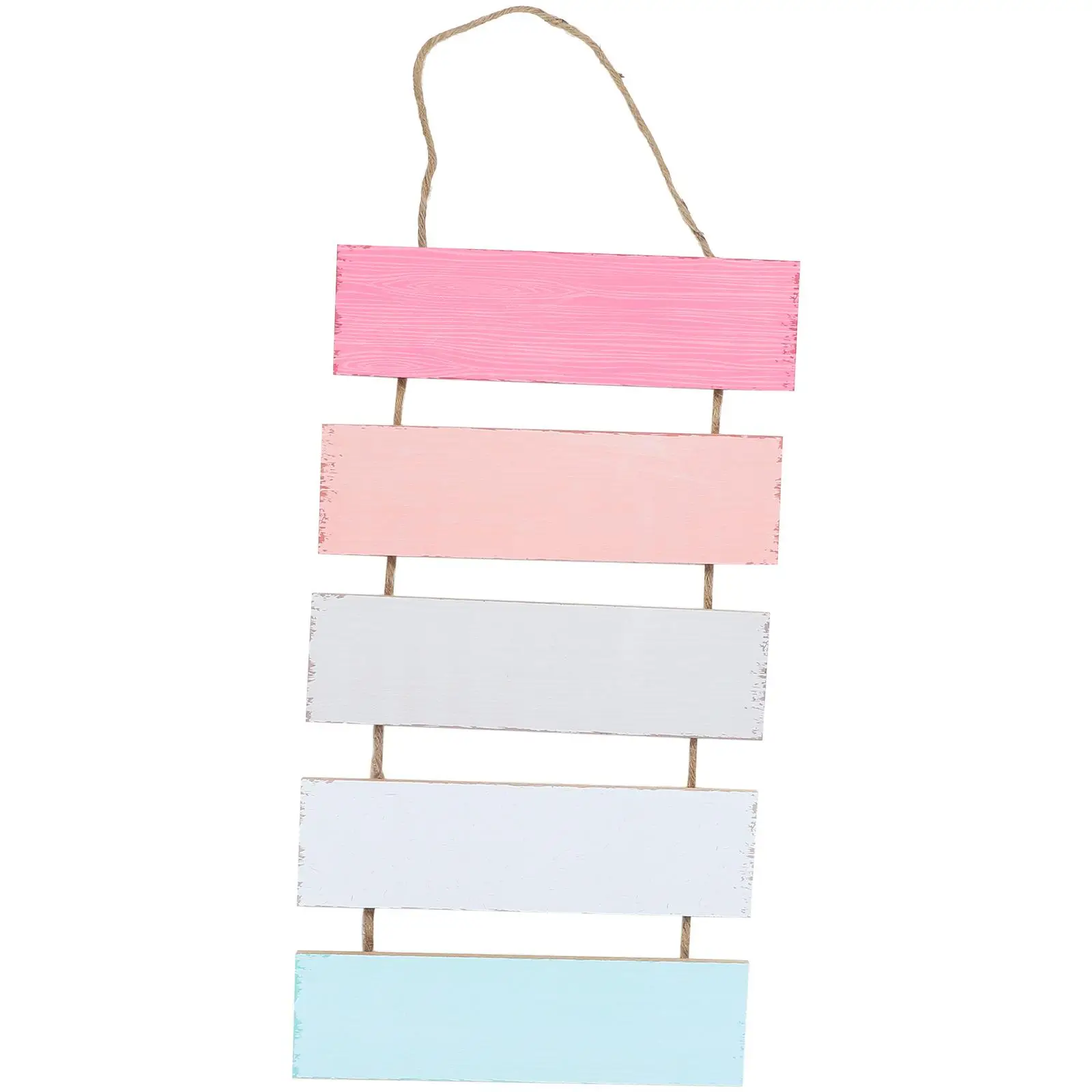 

5 Pieces Wooden Chalkboard Signs Hanging Wall Decor Mini Kitchen Tags Blank For Wedding Party Bar Restaurant Use