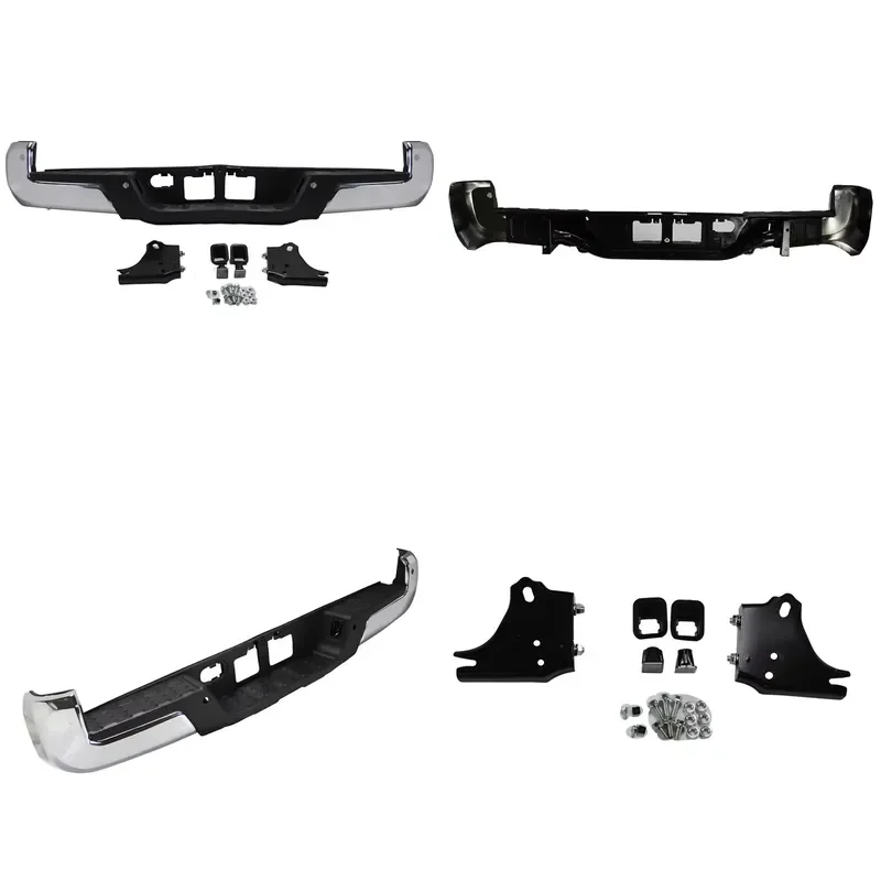 New Rear Bumper Assembly for 16-20 Original Car Electroplating with Radar Hole Online Wholesale