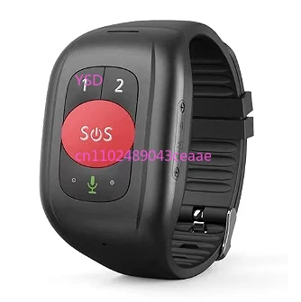

4G Waterproof GPS Tracking Watch - One-Button SOS for Seniors