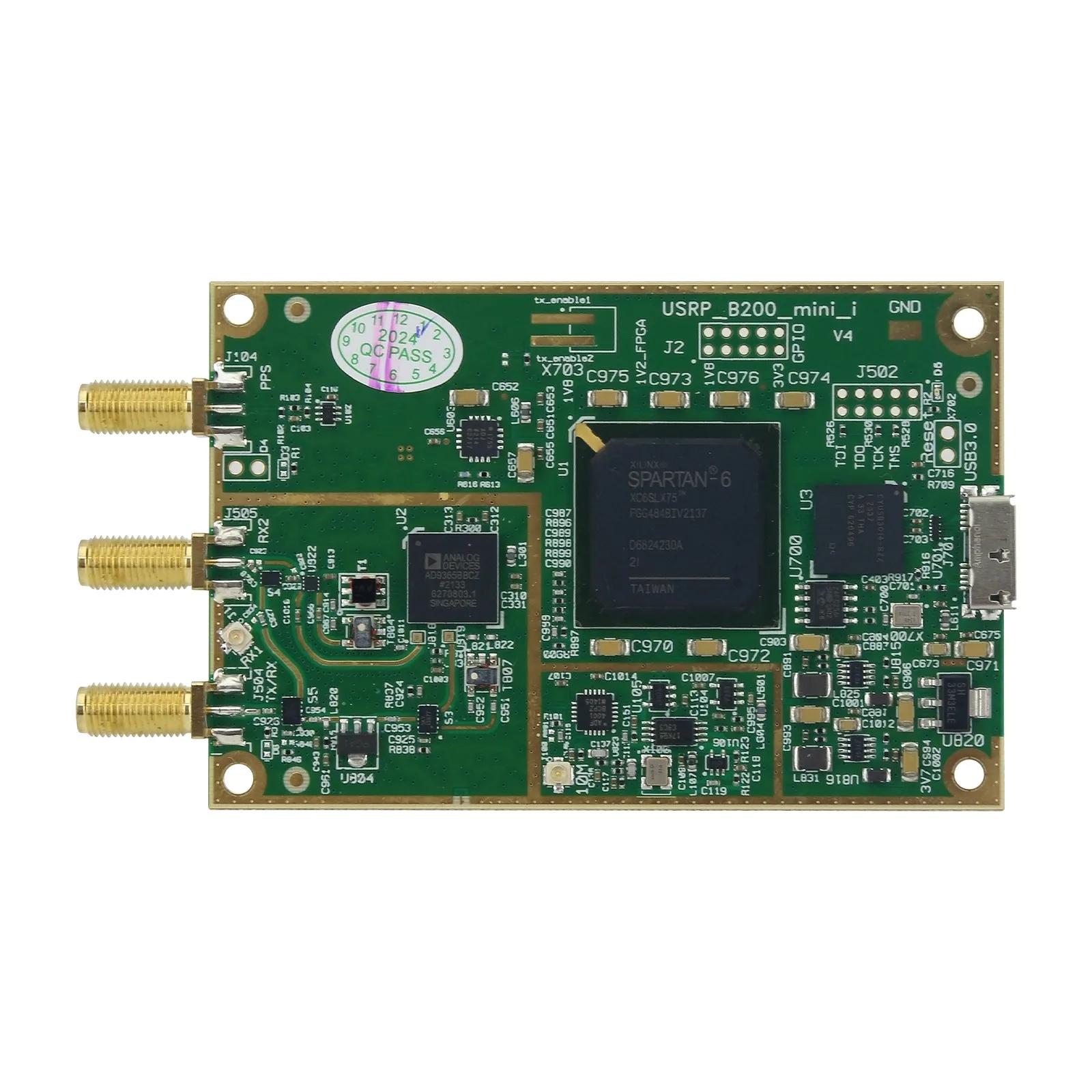 Small B200 SDR Board USRP Development Board Supports UHD Alternative, Suitable For Ettus Imported B200/B210Mini