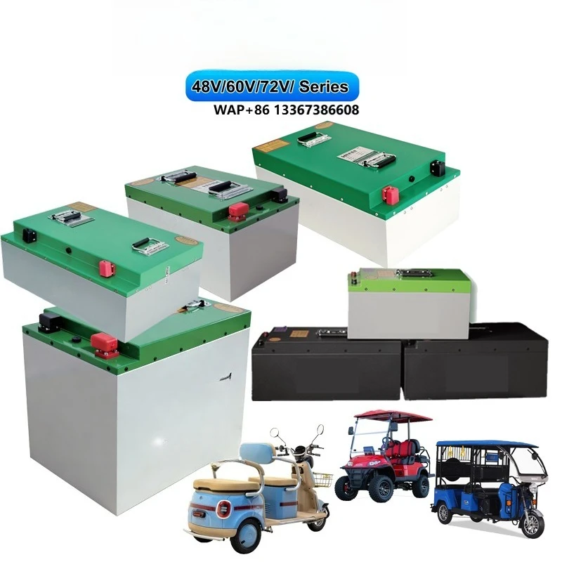 

60V 72V 48V 45Ah 100Ah 160Ah Battery Pack Deep Cycle Super Performance Lithium Batteries