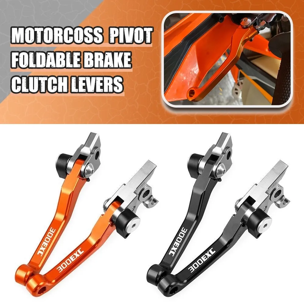 

For KTM 300EXC 2003 -2020 2019 EXC 300 Motocross Foldable Pivot Dirt Bike Brake Clutch Levers Cable Lever Handle Aluminum Part