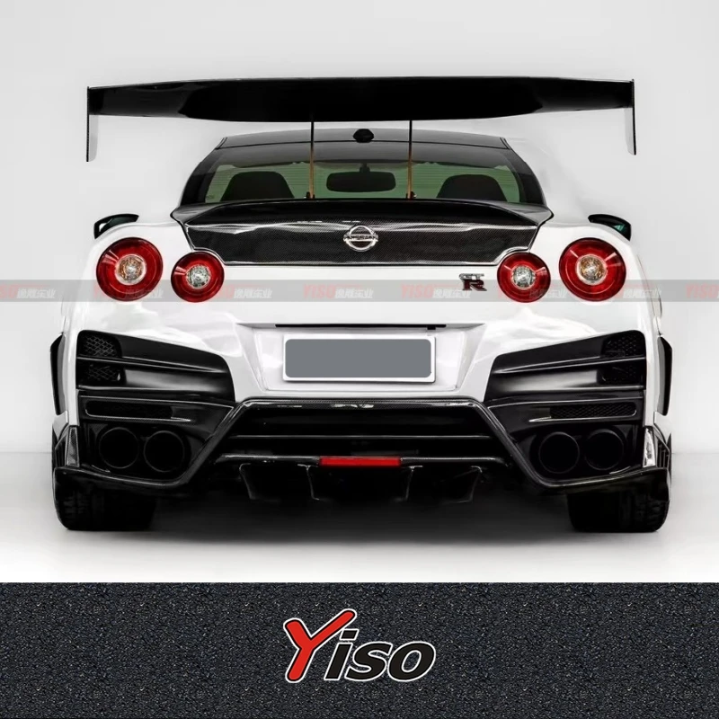 

Suitable for NISSAN R35 GTR GTR35 Modified Carbon fiber Top Secret Rear Bumper Aerodynamic kit