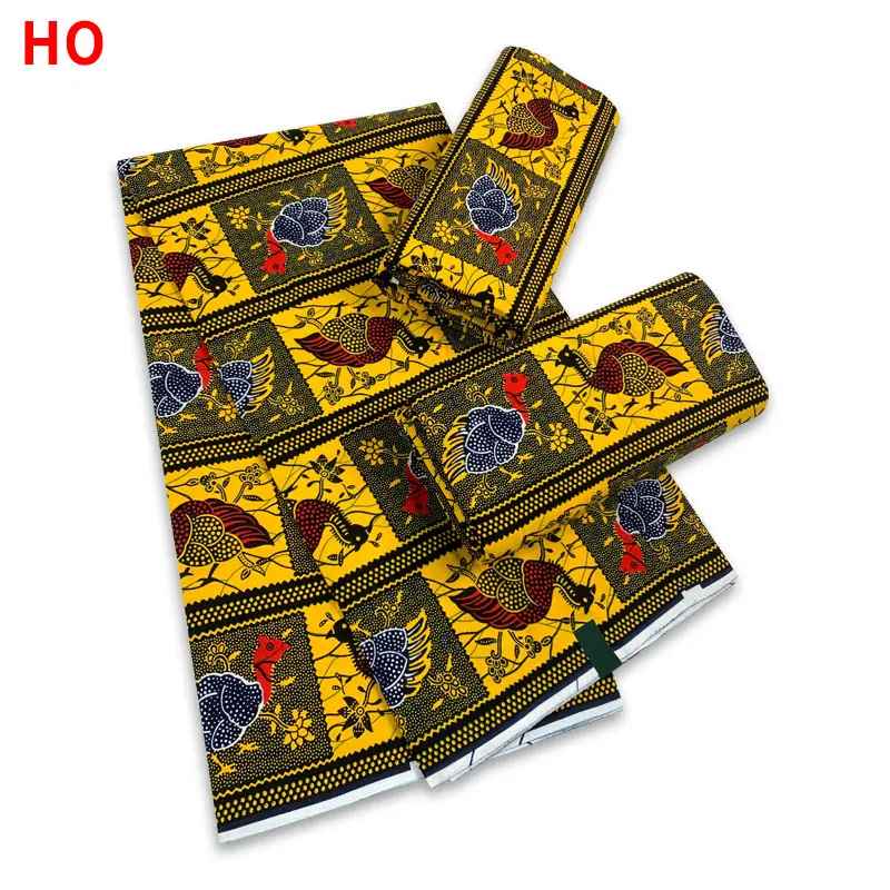 ankara wax fabric 2024 high quality african wax print fabric 100% cotton soft african guaranteed veritable real wax for dresses