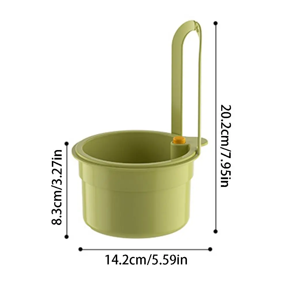 Cestello per filtro sospeso per lavello creativo, coperchio inferiore apribile staccabile, filtro per rifiuti da cucina, facile da pulire, multifunzionale