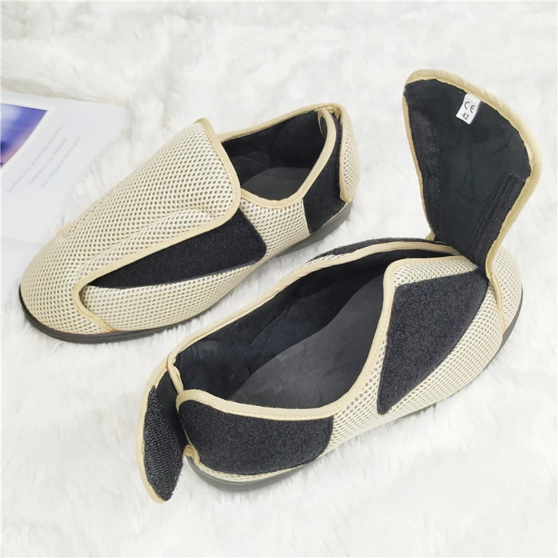 Enlarged Instep Toe Swelling Shoe Thumb Valgus Deformity Extra Large Size Wide Height Men and women Shoes Adjustment Shoes