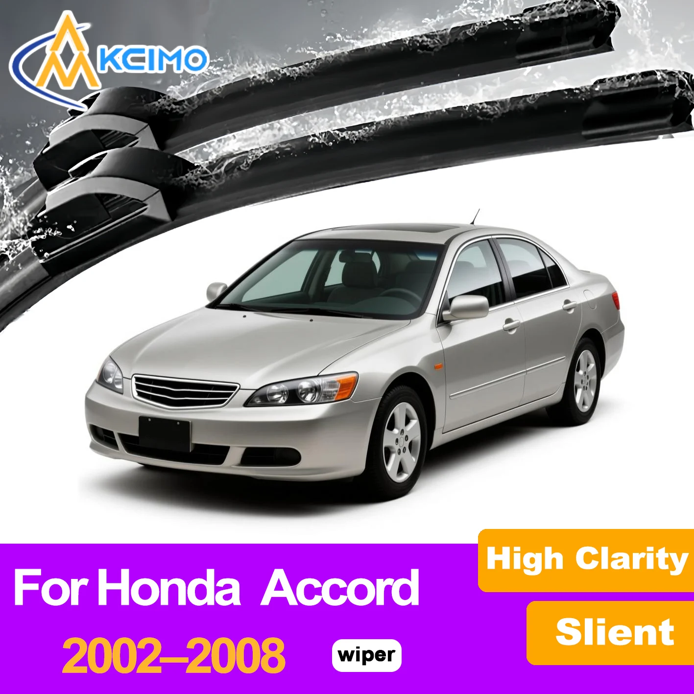 

2 шт. щетки стеклоочистителя переднего стекла для Honda Accord 2002-2008, автомобильные аксессуары для ветрового стекла