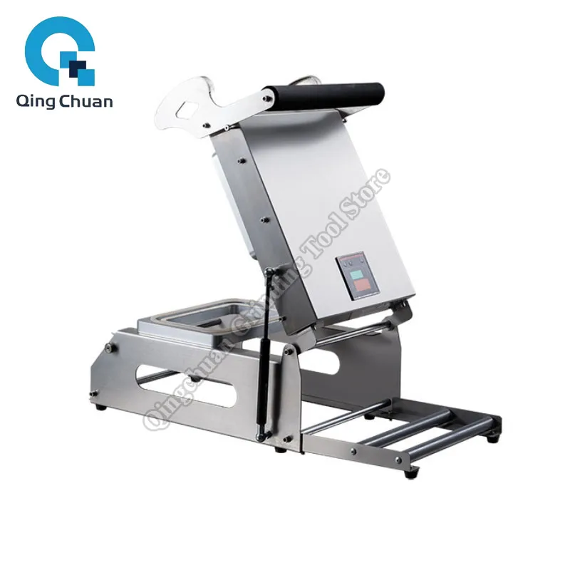 Picture 6: Lock Fresh Box Sealing Machine Disposable Meal Box Sealing Machine Cooked Food Braised Duck Goods Sealing Machine