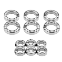 MX-07 12Pcs Steel Ball Bearing Set 8763 8764 for ZD Racing MX-07 MX07 MX 07 1/7 RC Car Spare Parts Accessories