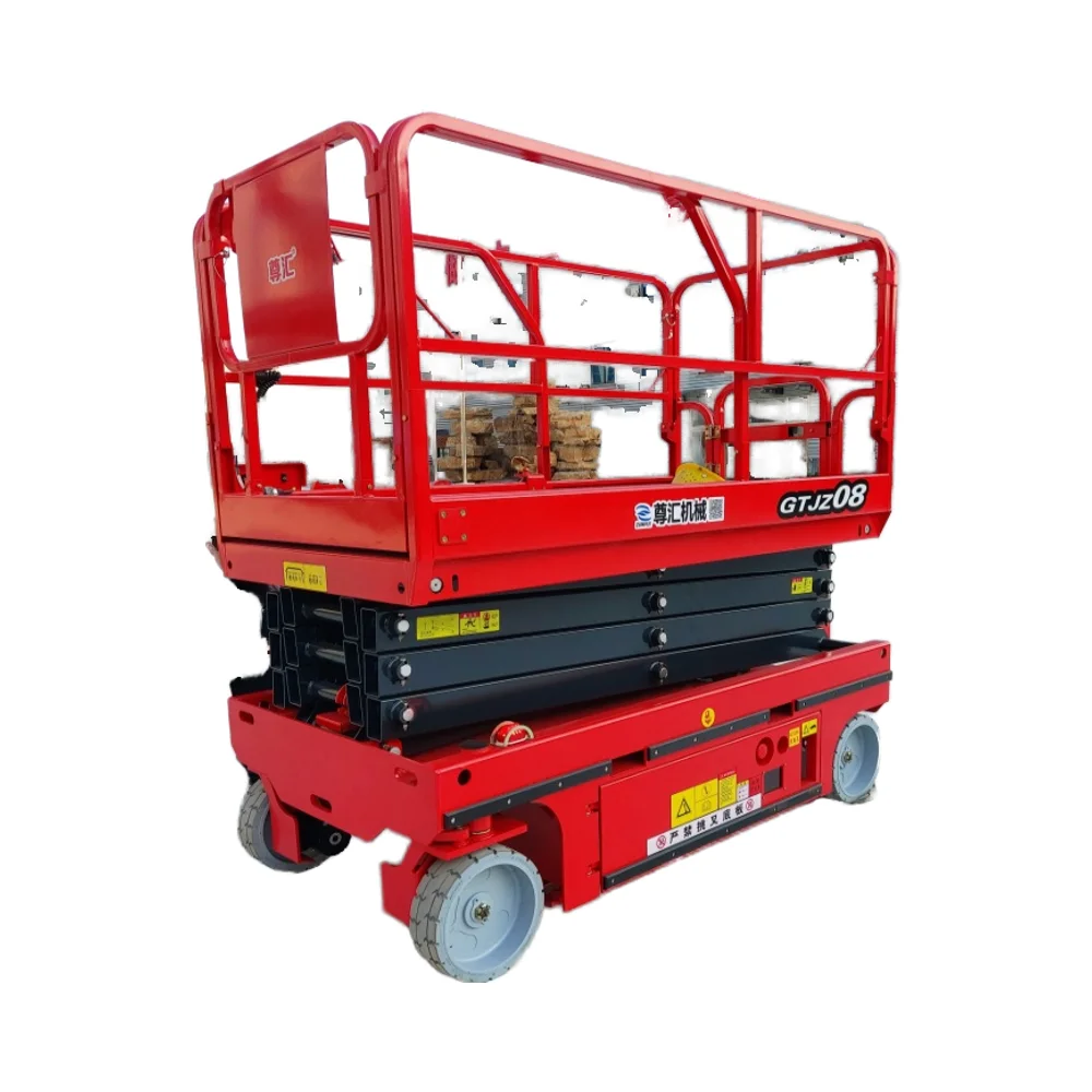 Lift Mobile Hydraulic Electric Aluminum Alloy Battery Vehicle-mounted Auxiliary Trailer Aerial Work Platform Self-propelled
