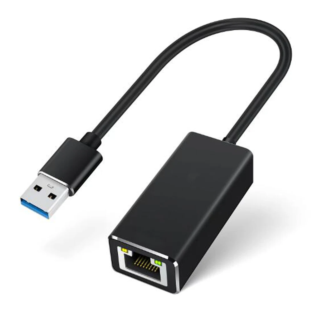 Adaptador Ethernet tipo C para ordenador portátil, adaptador de red de 2500Mbps, Lan, USB 3,1, 1000G, Gigabit, RJ45, Macbook y PC