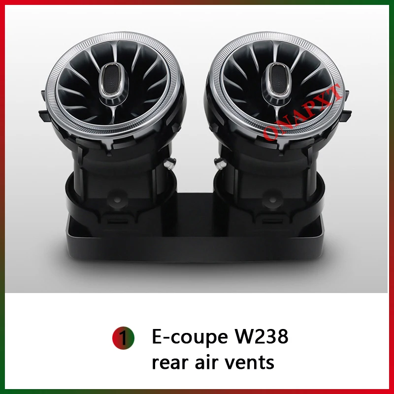 Für Benz E-klasse W213 Coupe W238 AMG 64-farbe LED Auto Atmosphäre Lampe Decke Air Vent Turbine 3D Hochtöner Speeker Umgebungs Licht