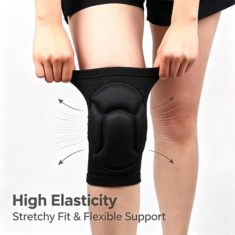 1/2/3 Paar Verdickte Knieschon – Volleyball Knee Pad Bewertung und Preis