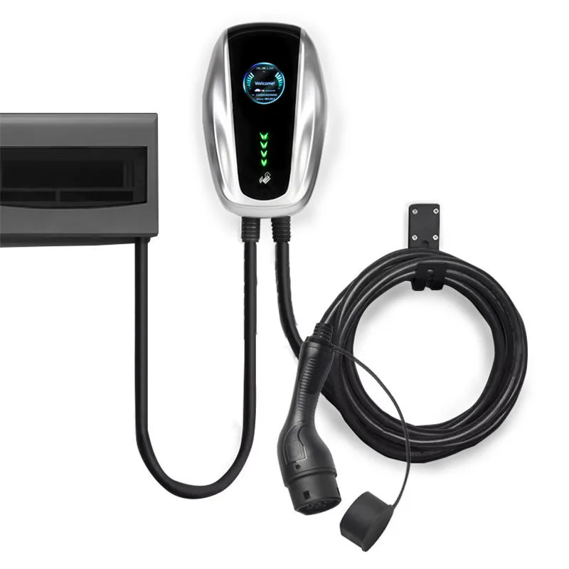 UE 7KW 32A electric Car Charger Station Type 2 GBT/CCS1/CCS2 Home AC EV Charger 5M  AC Pile Car Fast Charger Repair Tool