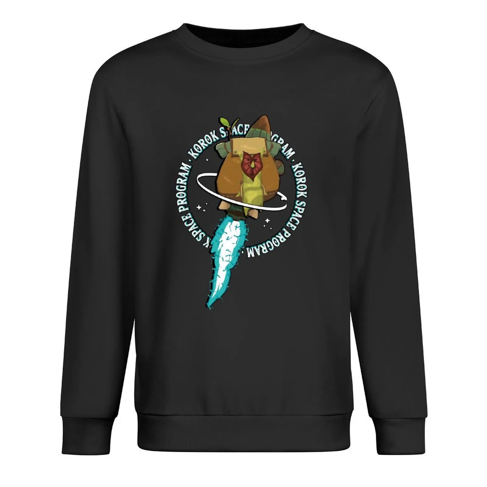 

Korok Space Program Pullover men's winter sweater men's clothes men's coat male clothes graphic sweatshirts