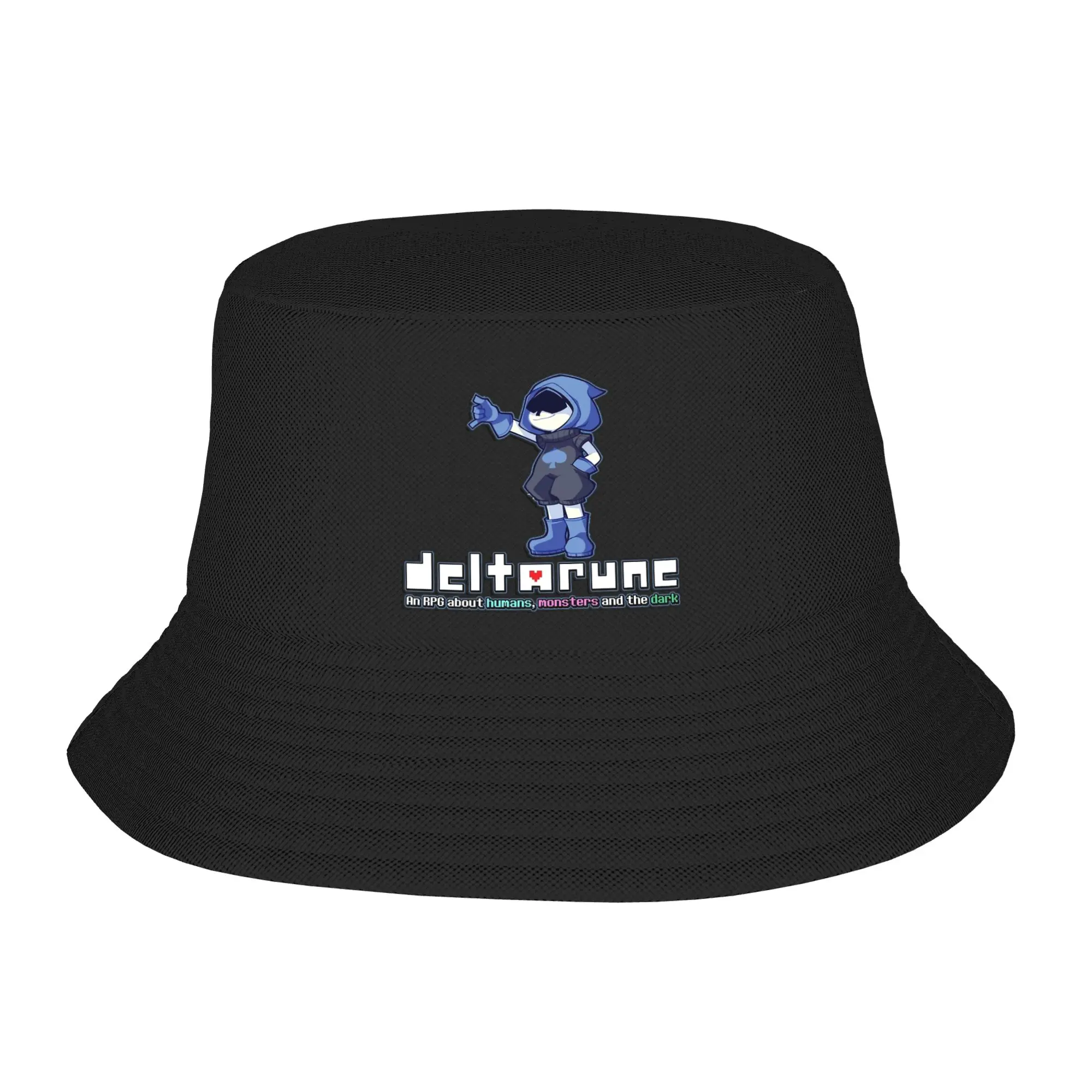 Unisex Bucket Hat Deltarune Vocation Getaway Headwear Outdoor Sport Fishing Hat  Boonie Hat Birthday Gift