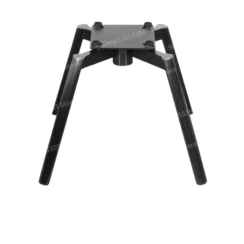 For Designer Titanium Black Stainless Steel Spider Foot Chair Base Lounge Chair Office Chair Support Foot Accessories Factory