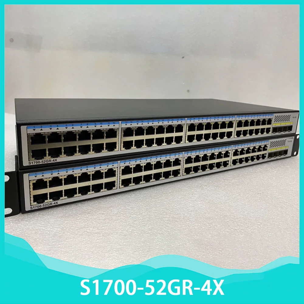 48 gigabit electrical ports 4 10G optical ports Gigabit Switch S1700-52GR-4X