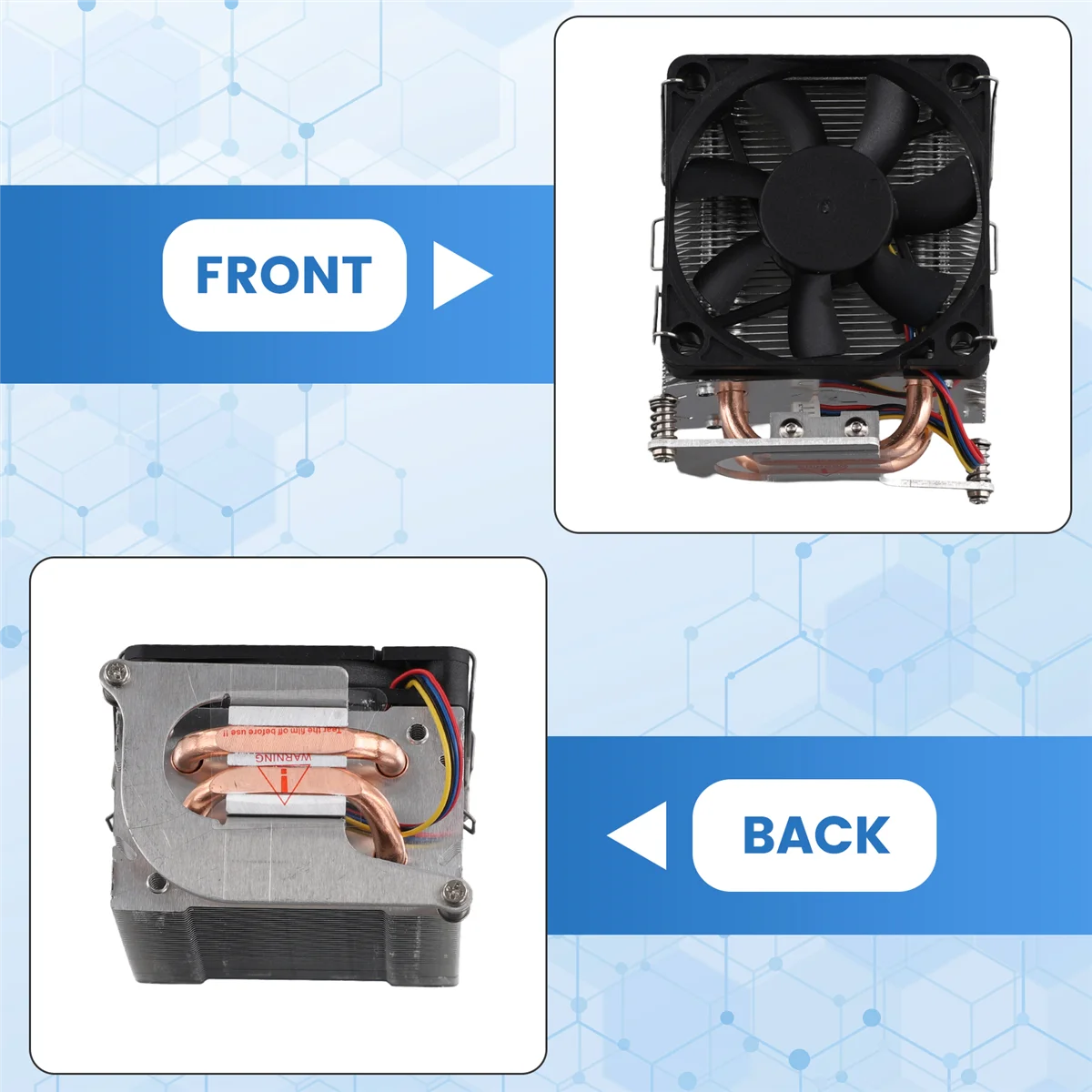 Ventilateur de refroidissement PWM en cuivre, tour de caloduc, pour Raspberry Pi5/5B Argon THRML