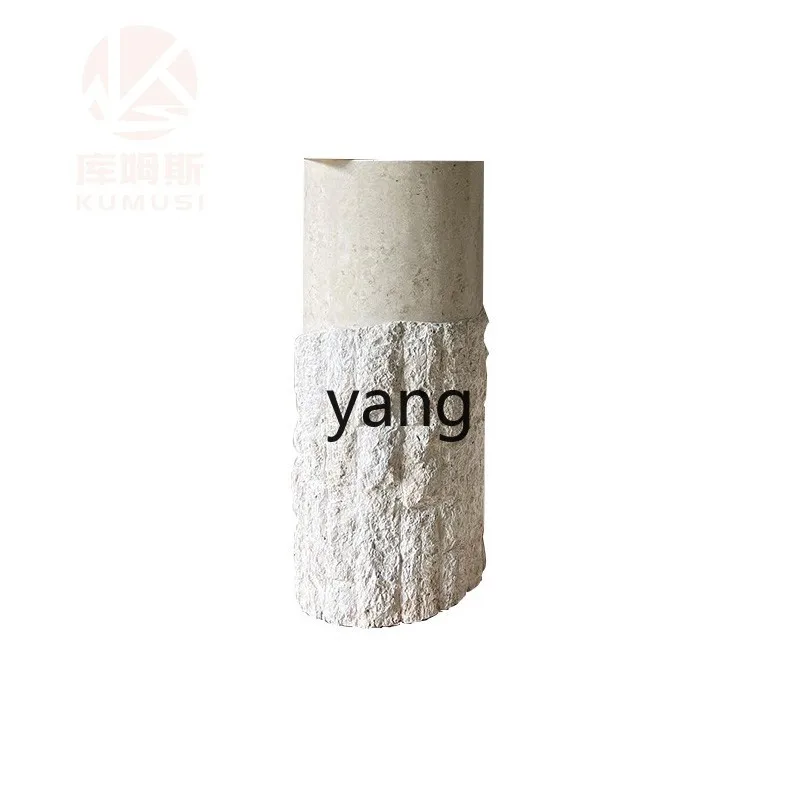 

LTT natural marble edge few special-shaped narrow table against the wall decorative table case