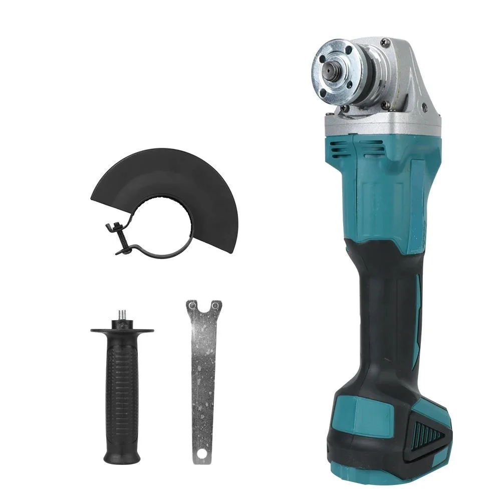 

21V 125mm Mini Cordless Polishing Machine Battery Power Brushless Lithium Electric Angle Grinder Grinding Trigger Switch for DIY