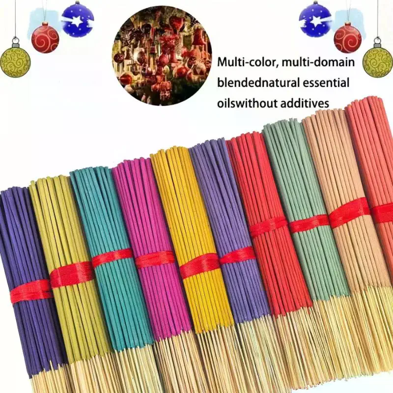 140Pcs Mixed Aromatherapy Wood Sticks For Home Yoga Meditation Spa Atmosphere Lavender Sandalwood Vanilla Long-Lasting Fragrance