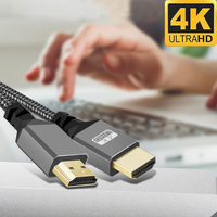 HDMI-Compatible Cable 2.0 Wire 4K 60Hz 1080p for Xiaomi Xbox PS5 PS4 Laptops Splitter Digital Cable Cord 1m 1.5m 2m 3m 5m 10m