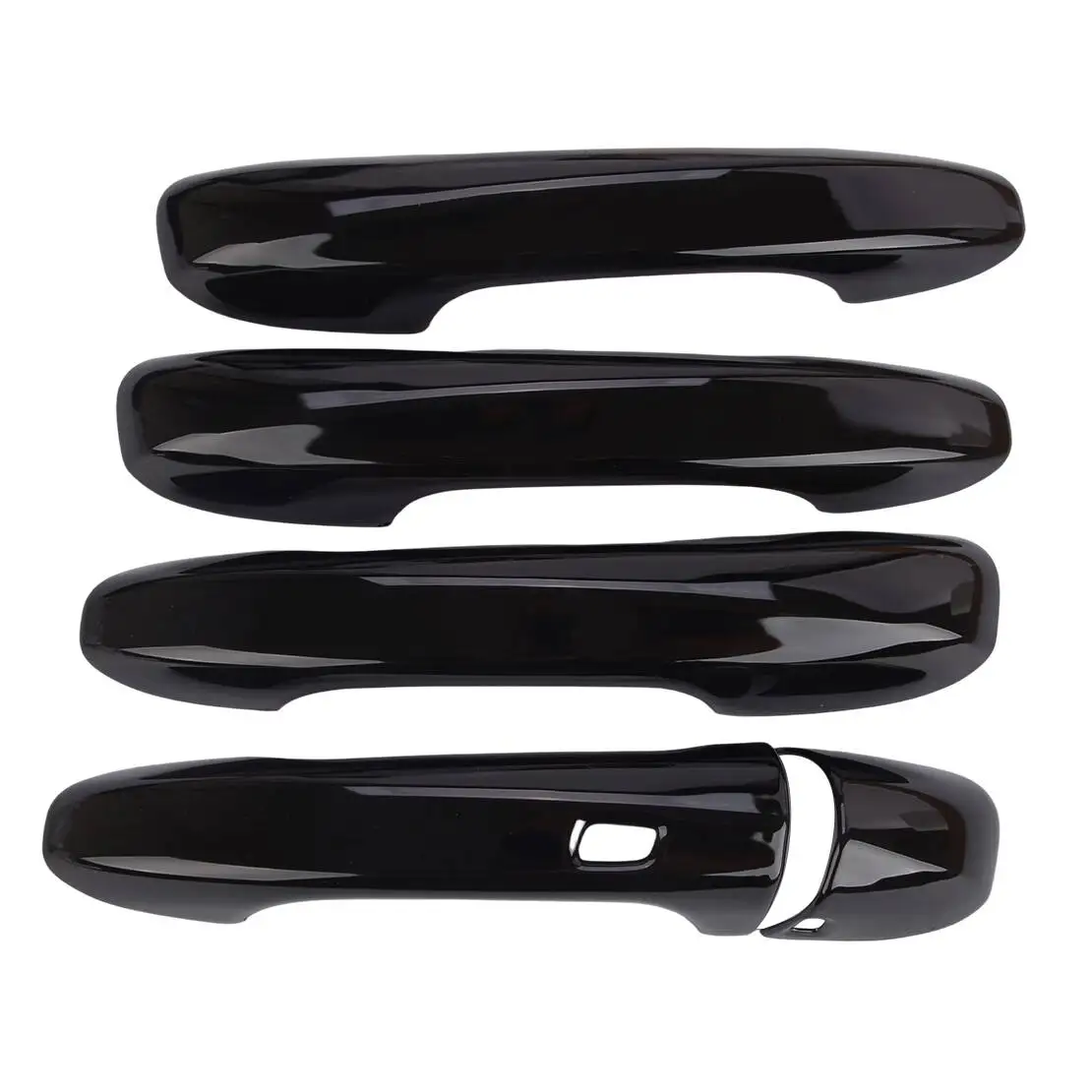 

Car Exterior Side Door Handle Cover Trim Bezel Cap Glossy Black fit for Mercedes Benz C E Class GLE C292 GLC X253 EQC N293 LHD