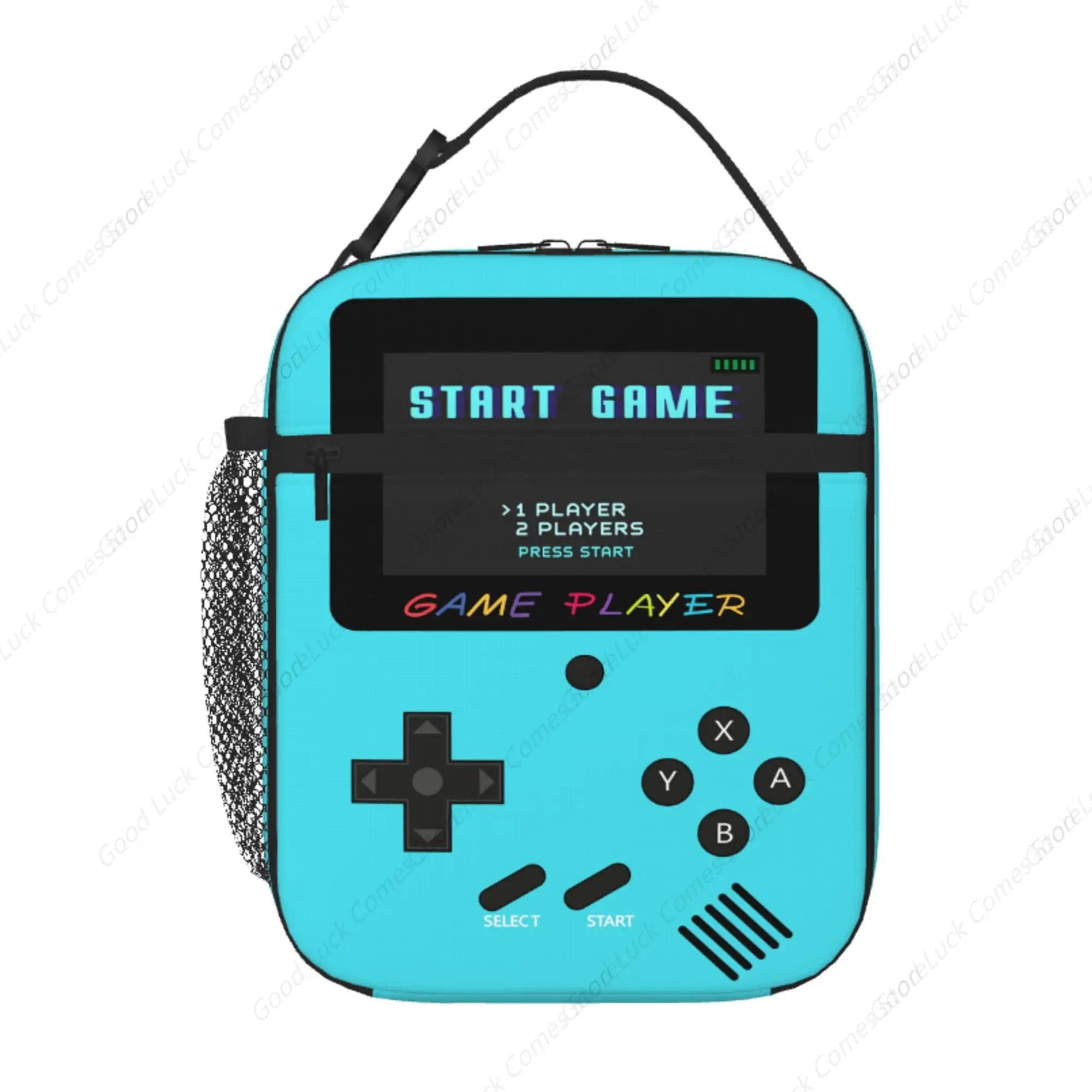 Kids Lunch Box,Boys Game Console Insulated Lunch Box,Gamer Reusable Portable Lunch Bag for Teens Kids Boys School
