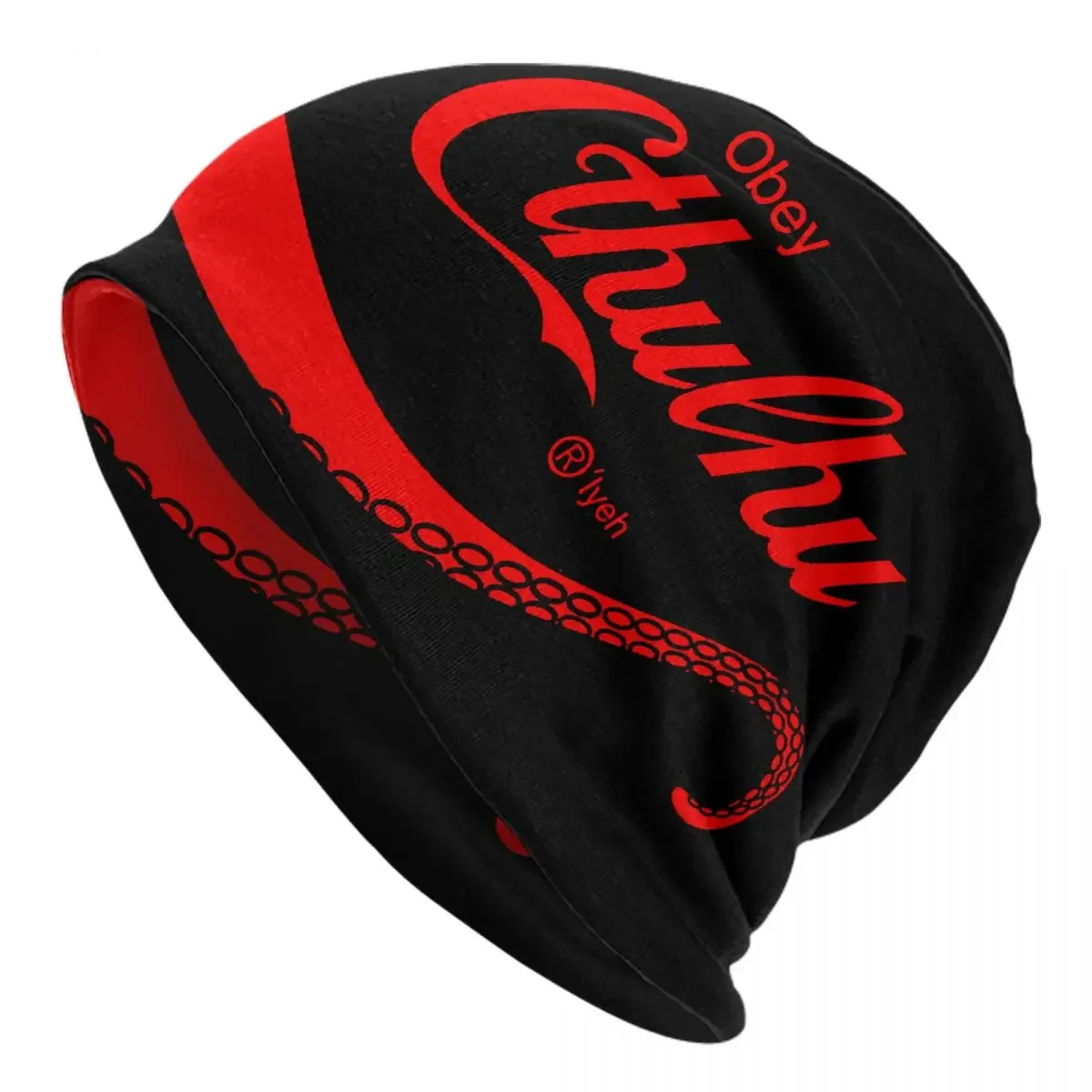 Fashion Brand Call Of Cthulhu Skullies Beanies Caps Men Women Unisex Trend Winter Warm Knitted Hat Adult Lovecraft Bonnet Hats