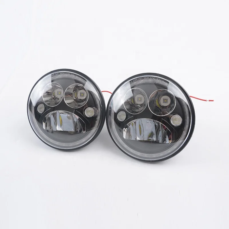 7 بوصة السيارات دراجة نارية سيارة جولة Led المصباح ل J-e-e-p رانجلر JK 2007-الطرق الوعرة أجزاء