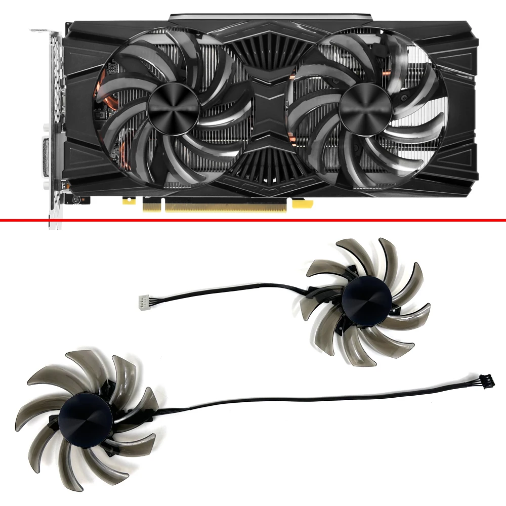 NEW 87MM 4PIN GA91S2U Cooling Fan GTX1660  GTX 1660Ti Cooler Fan For Gainward GeForce GTX 1660 Ti Ghost OC RTX 2060 2060S Super