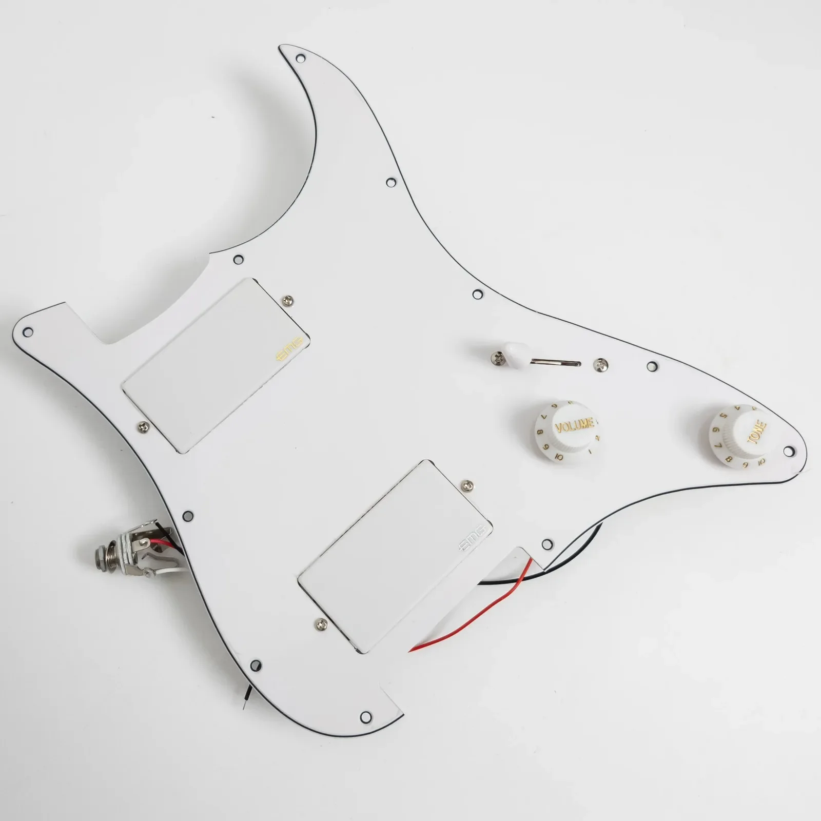 

HH Prewired Loaded Pickguard with Active Humbucker Pickups for ST Style Electric Guitar Replacement