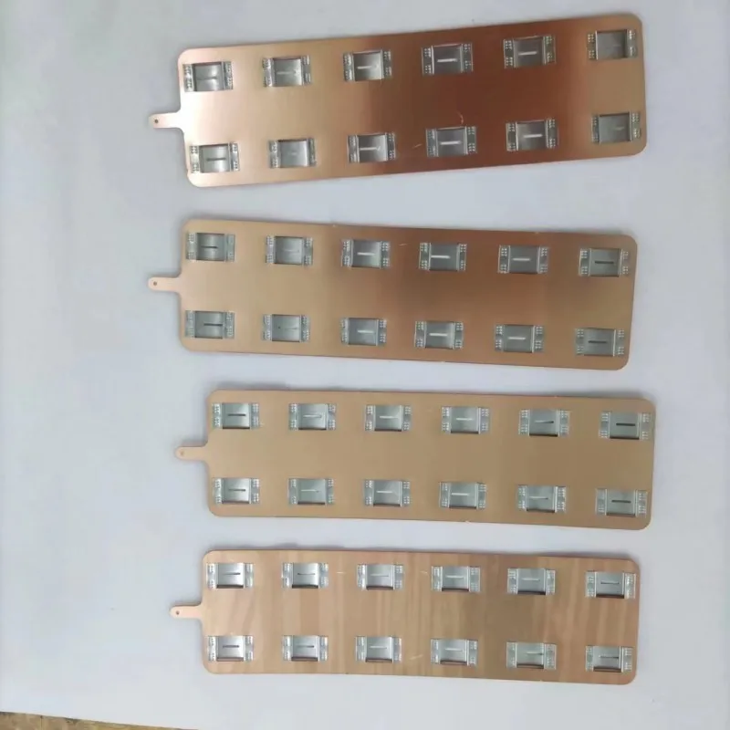 21700 Copper Nickel Busbar 14S6P 18650 Lithium 6P Battery Busbar Connector Pure Nickel Bar Power Battery Pack Connector 0.3MM