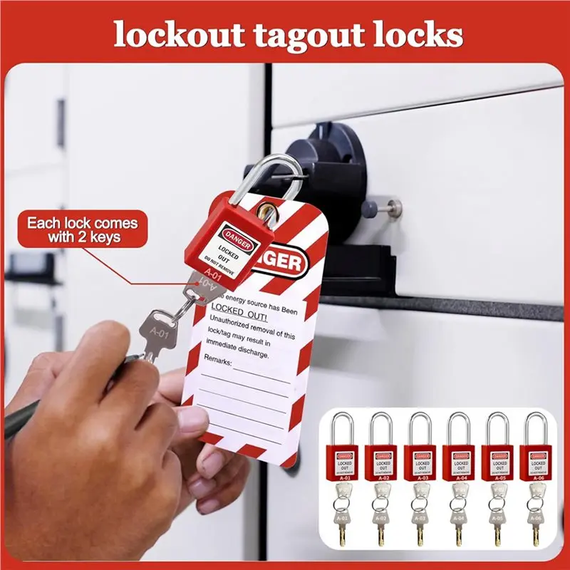 N10R-3X Lockout Tagout Kit Lock Out Tag Out Kits Electrical Lockout Kit,Electrical Lockout Tagout Kit Industrial Tagout Kit