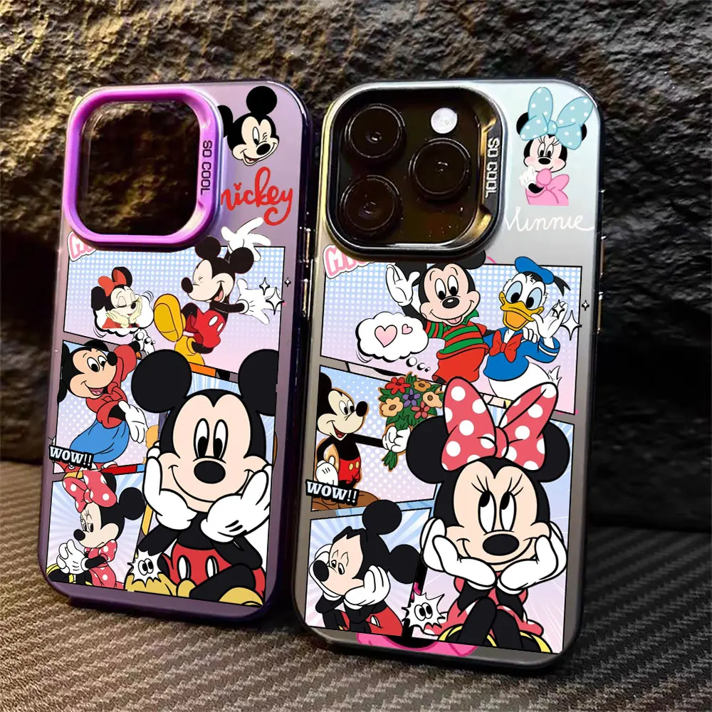

Disney Mickey Mouse Minnie S25Fe Case For Samsung Galaxy S25 S24 S23 S21 S20 Ultra Plus Fe Note 20 Ultra Shockproof Phone Cover