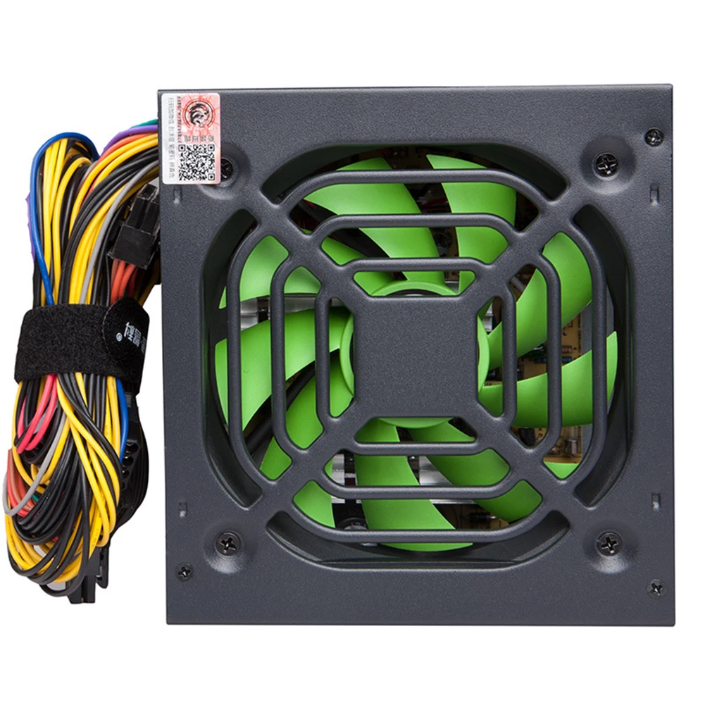 مصدر طاقة الكمبيوتر سطح المكتب الصامت PSU المزدوج 6Pin وحدة إمداد الطاقة 2 SATA ستة حماية 8 وحدة المعالجة المركزية للكمبيوتر المكتبي للكمبيوتر