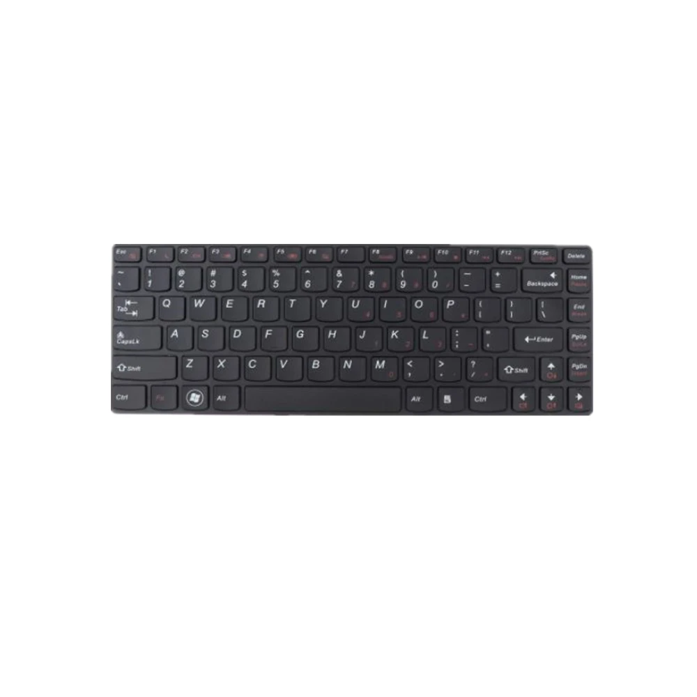 New Replacement Laptop Keyboard For LENOVO For IDEAPAD G480 G480A G485 With Colour Black frame US English Layout