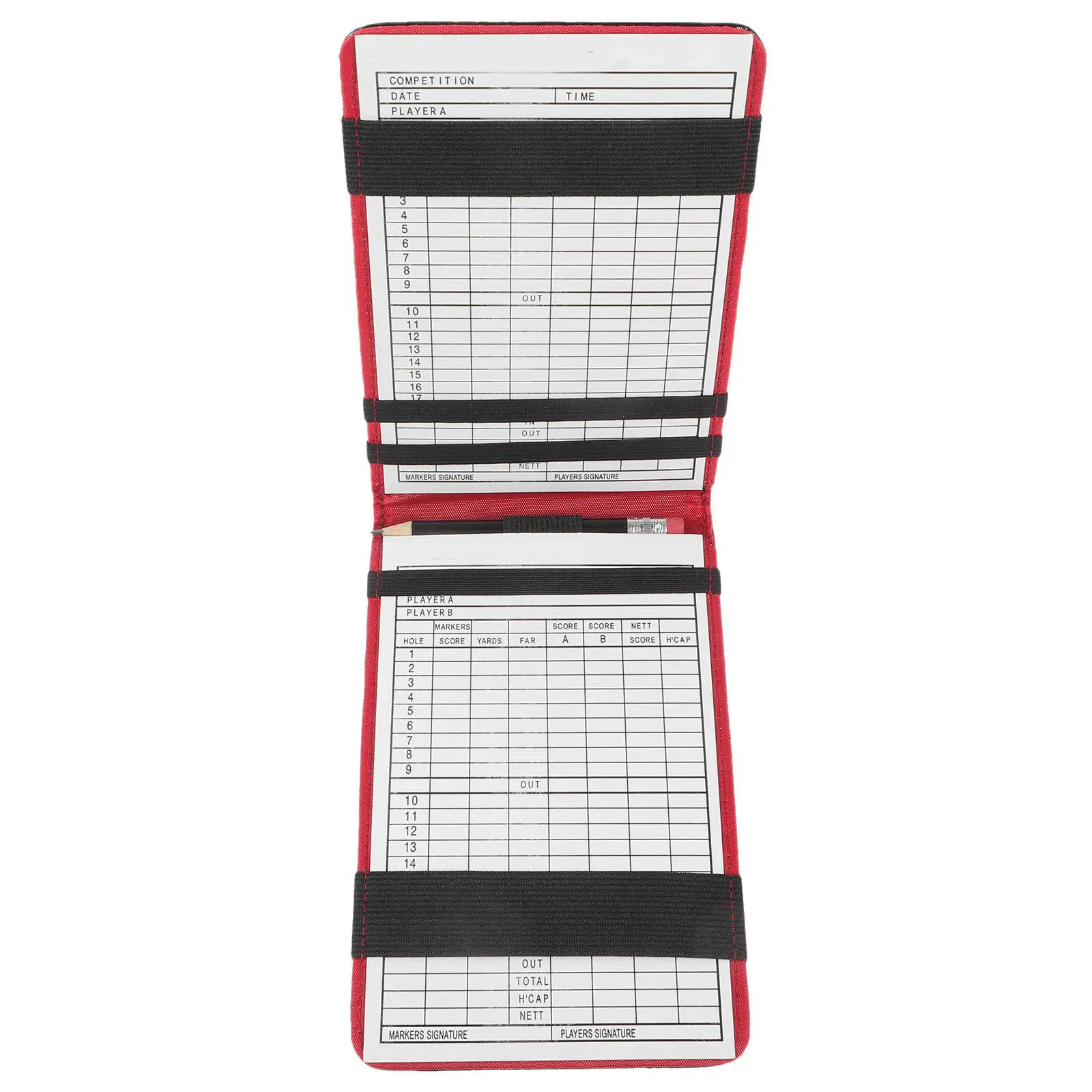 

Professional Golf Scorebook Made of Premium PU Material Simple Elegant Design Perfect Gift for Golf Enthusiasts Portable