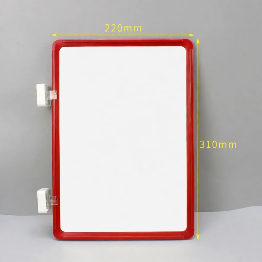Adjustable Floor Standing Sign Holder A3 A4 Display Stand Metal Retail Poster Rack Office Warehouse Price Tag Menu Board