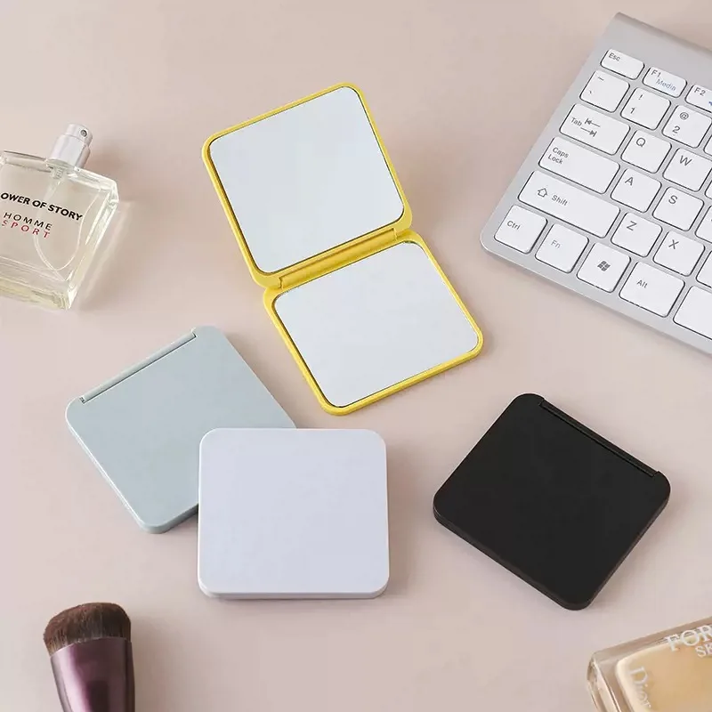 Foldable Makeup Mirror Portable Double-Sided Mirror Student Dormitory Desktop Small Gift Wholesale