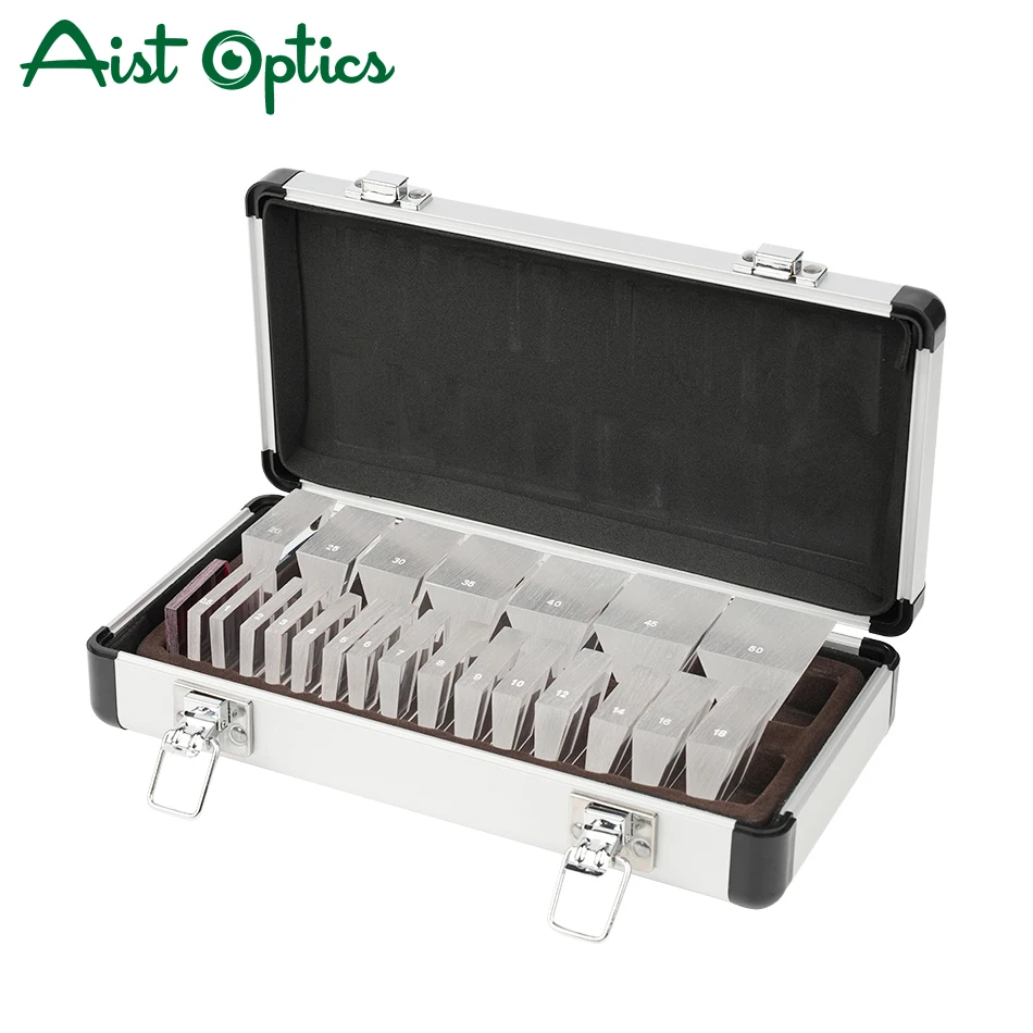 LS-22 Ophthalmic Instruments Loose Prism Set for Optometry with Aluminium Case