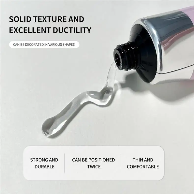 30g 3D Sculpting/Sticky Diamond Solid เล็บเจลแกะสลักการสร้างแบบจําลองกันน้ําเล็บกาว Rhinestones เล็บเจล