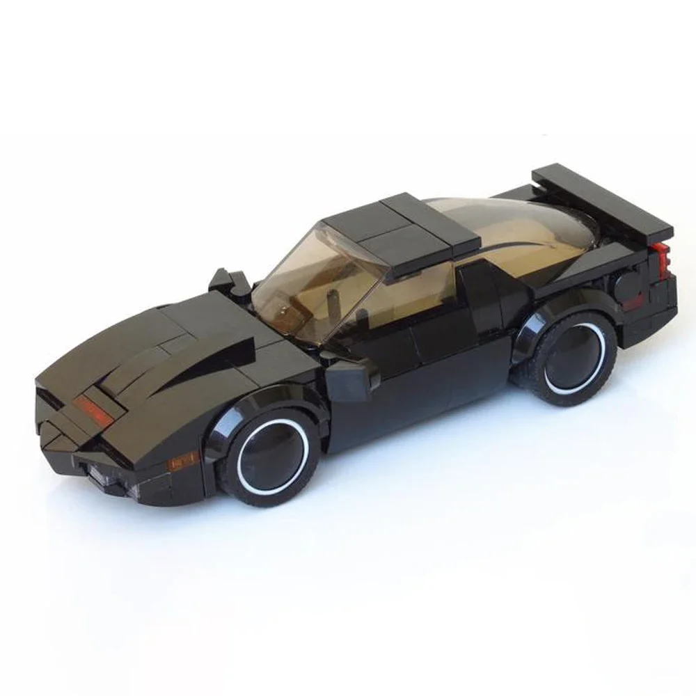 Gobrick MOC ТВ технический автомобиль рыцарь Райдер Китт Карр Pontiac-Firebird творческие скоростные чемпионы автомобили Строительные блоки детские игрушки