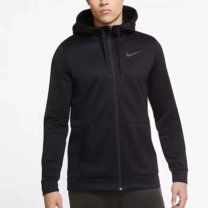Nike Therma Men's Fleece‑Lined Hooded Casual Sports Jacket CU6232‑010