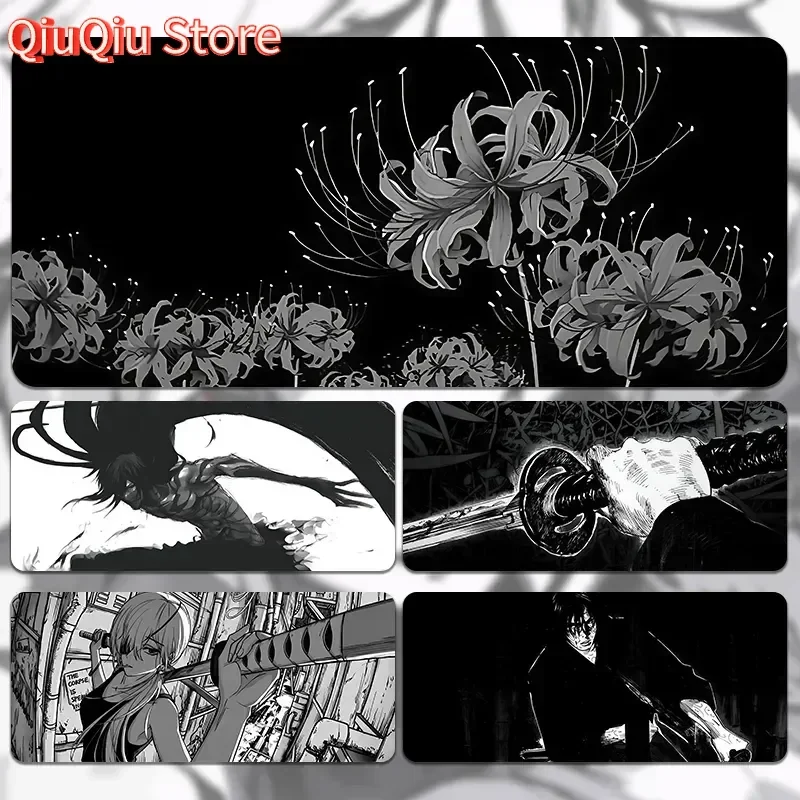 

Готический темный аниме-мультфильм XXL игровой коврик для мыши | Коврик для клавиатуры E-Sports для компьютерной настройки, профессиональные аксессуары