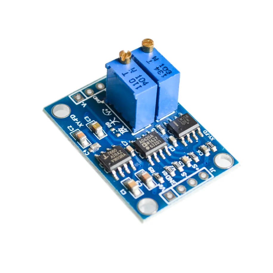 

AD620 Microvolt MV Voltage Amplifier Signal Instrumentation Module Board 3-12VDC AD620 Microvolt MV Voltage Amplifier Signal In