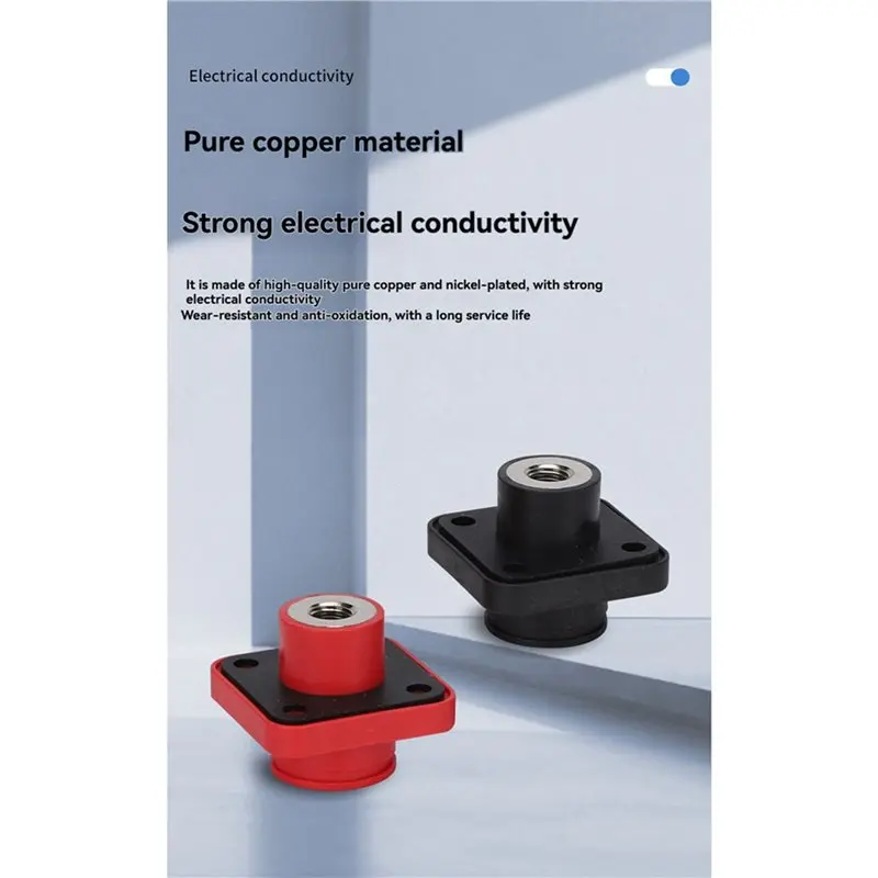 5Pair 200A High Current Lithium Battery Energy Storage Battery Terminals Connector Terminal Block Set-AT30